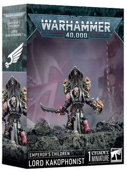 Миниатюра WARHAMMER 40000: EMPEROR'S CHILDREN - LORD KAKOPHONIST