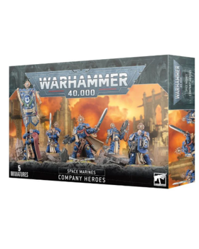 Набір мініатюр WARHAMMER 40000: SPACE MARINES - COMPANY HEROES