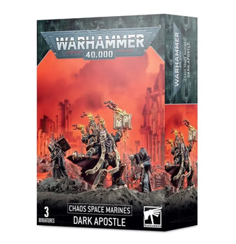 Набор миниатюр WARHAMMER 40000: CHAOS SPACE MARINES - DARK APOSTLE