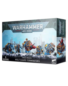 Набір мініатюр WARHAMMER 40000: SPACE WOLVES - WOLF GUARD TERMINATORS