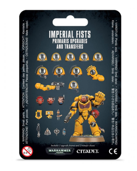Набор миниатюр WARHAMMER 40000: IMPERIAL FISTS - PRIMARIS UPGRADES AND TRANSFERS