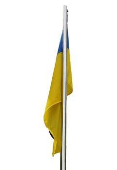 Металевий флагшток Flagpole 3 метра Економ (з прапором України)