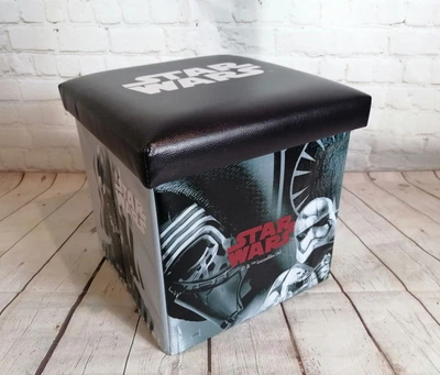 Пуф-банкетка складной для хранения игрушек и мелочей, Starwars, (O4-02501а.Starwars)