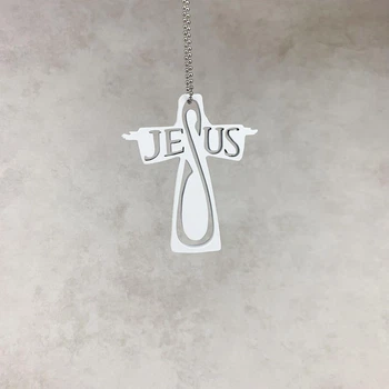 Підвіска декоративна Jesus Фігурна 9 см