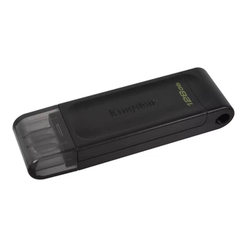 Флеш пам'ять 128GB Kingston DT70 Type-C Black (DT70/128GB)