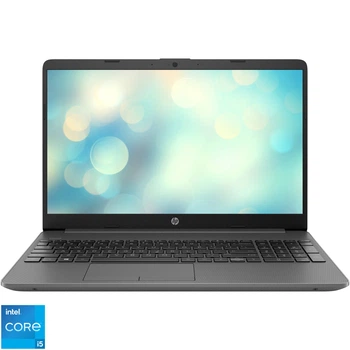Ноутбук HP 15- dw4018nq Intel® Core™ i5- 1235U pana la 4. 40 GHz, 15. 6 FHD, 8GB DDR4, 512GB PCIe SSD, NVIDIA GEFORCE MX550 2GB, DOS, Chalkboard сірий