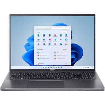 Ноутбук ACER Swift Go 16 OLED SFG16- 71- 77P5, Intel Core i7- 13700H до 5 ГГц, 16 3. 2K, 16 ГБ, SSD 1 ТБ, Intel Iris Xe, Windows 11 Home, сірий