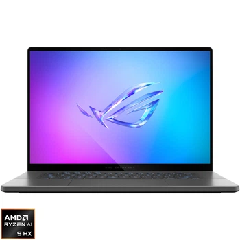 Игровой ноутбук ASUS ROG Zephyrus G16 GA605WI AMD Ryzen™ AI 9 HX 370 до 5. 1GHz, 16, WQXGA, OLED, 240Hz, 32GB LPDDR5x, 2TB SSD, NVIDIA® GeForce RTX™ 4070 8GB GDDR6, ECLIPSE GRAY