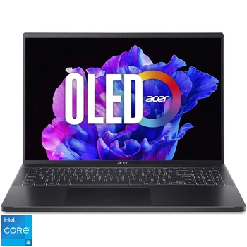 Ноутбук Acer Swift Go 16 Pro Black Edition SFG16- 71- 5168 Intel® Core™ i5- 13420H до 4, 7 ГГц, 16 3. 2K, OLED, 120 Гц, 16 ГБ LPDDR5, 512 ГБ SSD, Intel® UHD, Windows 11 Home, Ice Black