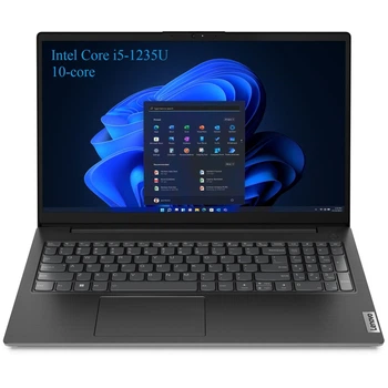 Ноутбук Lenovo V15 G3 IAP, 15. 6 FHD, Intel Core i5- 1235U 10- core, 16 GB DDR4, 512 GB SSD m2 PCIe, Intel Iris Xe, 1. 7 kg Black
