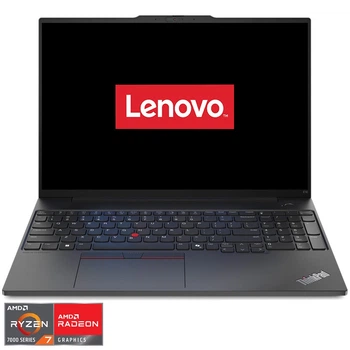 Ноутбук Lenovo ThinkPad E16 Gen 2 AMD Ryzen™ 7 7735HS до 4, 75 ГГц, 16 WUXGA, IPS, 16 ГБ DDR5, 512 ГБ SSD, графикой AMD Radeon™ 680M, чорного