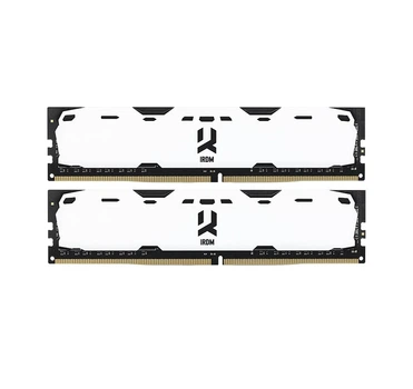 Модуль памяти DDR4 2x8GB/2400 GOODRAM Iridium White (IR-W2400D464L15S/16GDC)