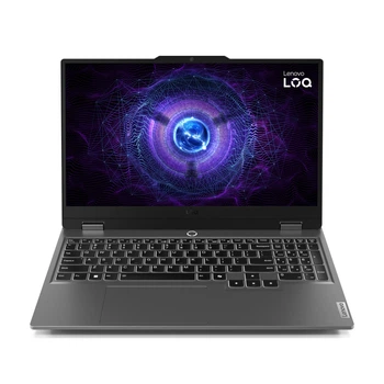 Ноутбук Lenovo LOQ 15IRX9, 83DV00HVBM, 15. 6, Intel Core i7- 13650HX (14 nuclee), NVIDIA GeForce RTX 4050 (6GB GDDR6), 24GB 4800MHz (2x12GB) DDR5, Серый