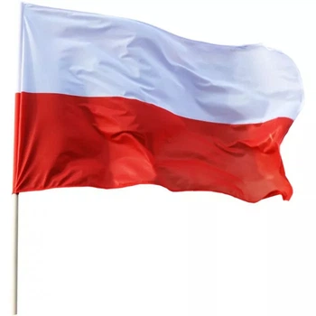 Прапор Польщі 150*100см Безшовний Двосторонній