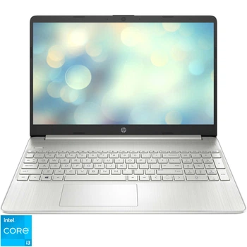 Ноутбук HP 15s- fq5034nq Intel Core i3- 1215U до 4, 4 ГГц, 15, 6, Full HD, 16 ГБ DDR4, 512 ГБ SSD, Intel® UHD, Natural Silver, FreeDOS