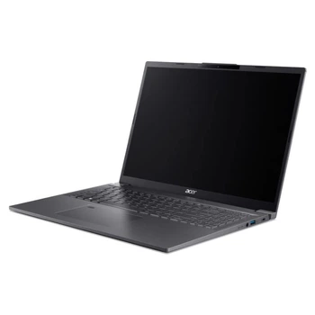 Ноутбук Acer Aspire 16 A16- 71M- 713S, NX. JEKEX. 004, 16, Intel Core Ultra 7 155U (12 nuclee), Intel Arc 4 Core, 16GB 4600MHz LPDDR5X, сірий