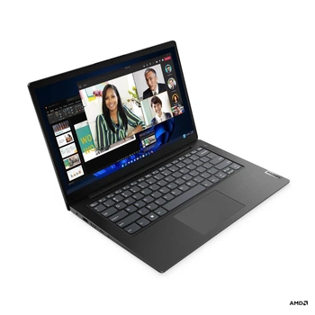 Ноутбук Lenovo V14 G4 AMN 82YT00JWCK, 14 дюймов 1920 x 1080, AMD Ryzen 5 7520U 4 C / 8 T, 2, 8 ГГц- 4, 3 ГГц, 2 МБ 4 МБ кэш- памяти, 8 ГБ LPDDR5, 256 ГБ SSD, AMD Radeon 610M, Windows 11 Pro, черный