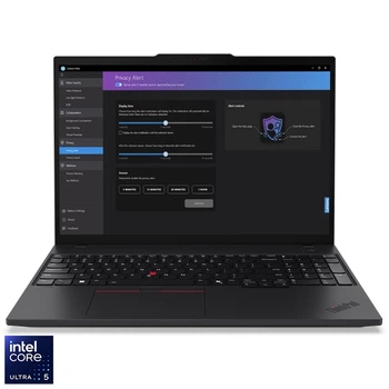 Ноутбук Lenovo ThinkPad T16 3- го покоління Intel® Core™ Ultra 5 125U до 4, 3 ГГц, 16 WUXGA, IPS, 16 ГБ DDR5, 512 ГБ SSD, Intel®, ОС: Windows® 11 Pro