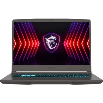 Игровой ноутбук MSI Thin 15 B12VE- 2673XRO, Intel Core i5- 12450H до 4, 4 ГГц, 15, 6 Full HD, 16 ГБ, SSD 512 ГБ, NVIDIA GeForce RTX 4050 6 ГБ, Free DOS, черный