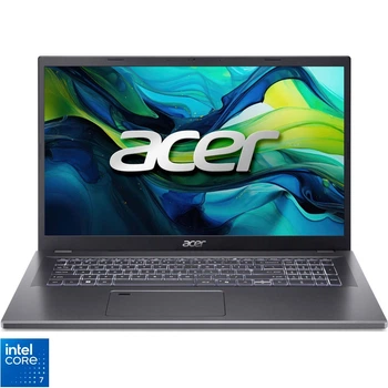 Ноутбук Acer Aspire 17 A17- 51M Intel® Core™ 7 150U pana la 5. 4GHz, 17. 3'' Full HD, IPS, 16GB LPDDR5 RAM, 512GB SSD, Intel®, No OS, Steel Серый