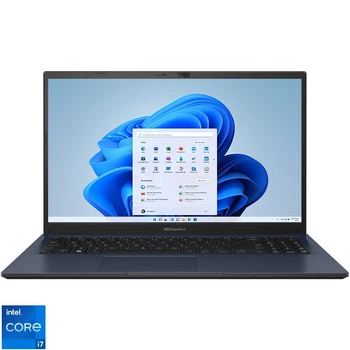 Ноутбук ASUS ExpertBook B1 B1502CBA- BQ0660MXM, Intel Core i7- 1255U, 10 ядер, 15. 6inch, 32GB DDR4, SSD 512GB, Intel Iris Xe, No OS, Star Black