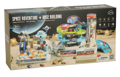 Multifunkcyjny tor samochodowy KIK kosmiczny parking winda XXL 2 w 1 KX3576 (5903039753365)