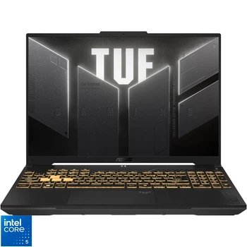 Игровой ноутбук ASUS 16'' TUF F16 FX607VJ, FHD+ 144 Гц, Intel® Core™ 5 210H (12 МБ кэш- памяти, до 4, 80 ГГц), 16 ГБ DDR4, 512 ГБ SSD, GeForce RTX 3050 6 ГБ, Mecha Gray