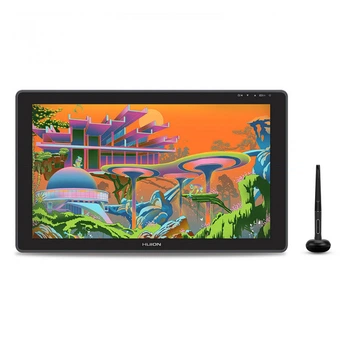 Графический дисплей Huion Kamvas 22 Plus черный, 21.5", 8192 уровня нажатия