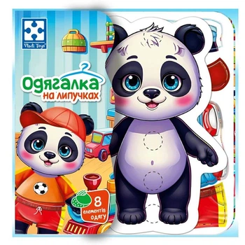 Развивающая игра Vladi Toys "Панда" с липучками VT1320-06