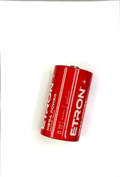 Батарейка ETRON Mega Power D-C2 (LR20) (алкалайн) (2/12)