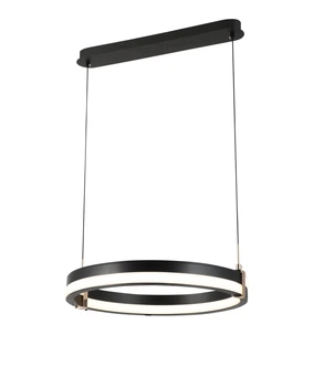 Подвесная LED-люстра VALESO G 2919/500D 108W, с пультом 2.4G с затемнением Черный+Золото