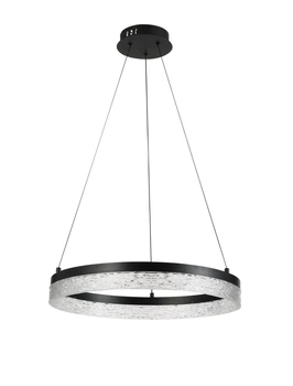 Светодиодная подвесная люстра VALESO с пультом 2.4G RGB G 2920/500 BK 56W