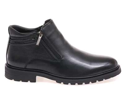 Черевики комфорт чоловічі Anemone AL5V9F-07M-T1/BLACK LEATHER 44 Чорний