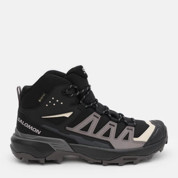 Женские демисезонные ботинки низкие для туризма с Gore-Tex Salomon X Ultra 360 Mid Gtx L47448600 36.5 (5.5US/4UK) 22.5 см Черные (195751579629)