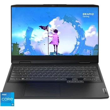 Ноутбук Игровой LENOVO IdeaPad Игровой 3 15IAH7, Intel Core i5- 12450H pana la 4. 4GHz, 15. 6 Full HD, 16GB, SSD 512GB, NVIDIA GeForce RTX 3050 Ti 4GB, DOS, Onyx Серый