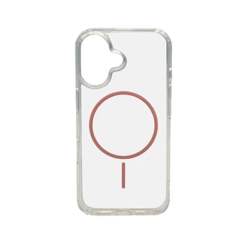 Чохол Cosmic Acrylic Thin Magnetic для Apple iPhone 17 Pink (AcColMagi17Pink)