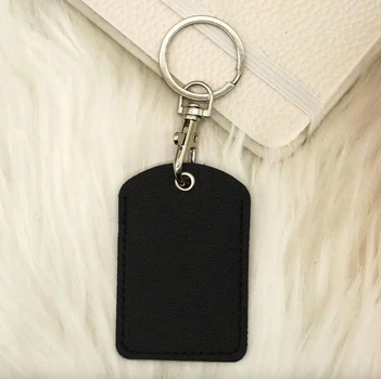 Чехол-брелок прямоугольный для магнитного ключа домофона, Bluetooth-метки, трекера AIRTAG, меток NFC. Черный