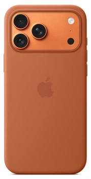Чехол силиконовый OEM Silicone Case with MagSafe для Apple iPhone 17 Pro Max Terra Cotta