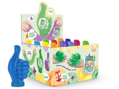 Вязкая масса Слайм Danko Toys LIKE Fluffy Slime 350 г LFS-01-01U