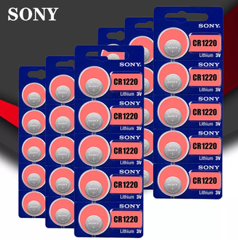 Батарейка литиевая Sony / CR1220 / 3V. Батарейка панасоник Lithium для часов 1шт
