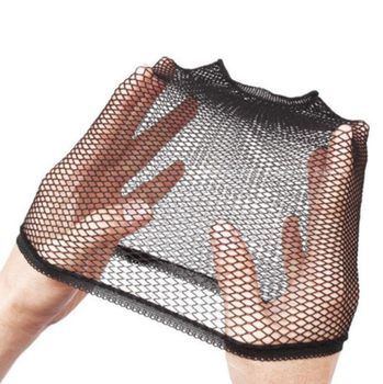 Сетка шапочка для волос на ночь "Mesh Beanie" Черная. Шапочка для сна под парик