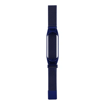 Ремінець для Xiaomi Mi Band 3/4 Milanese Loop Колір Dark Blue