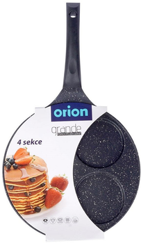Patelnia do jajek Orion Grande granitowa na 4 otwory 27 cm (8592381128739)