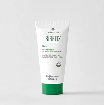 Себорегулювальний гель для шкіри з акне Cantabria Labs Biretix Duo Gel Anti-Imperfections 30 мл