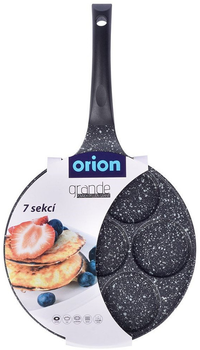 Patelnia do jajek Orion Grande granitowa na 7 otworów 27 cm (8592381149260)