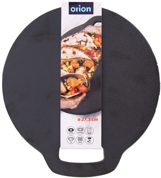 Сковорода для тортильї та млинців Orion Litina чавунна 25 см (8592381157661)