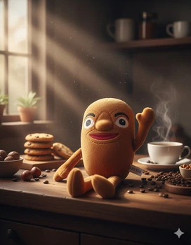 Мягкая игрушка-брелок Тун Тун Сахур Tung Tung Sahur Italian Brainrot Итальянский брейнрот для детей 19 см