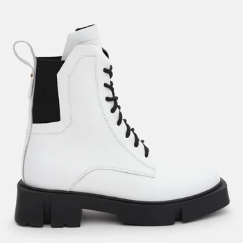Жіночі зимові берці шкіряні високі Teona 548 37 Білі (ROZ6501055004)