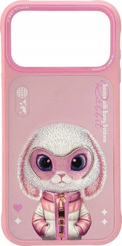 Панель Nimmy Cool&Cute 2.0 Rabbit для iPhone 17 Pro Max Pink (6971080314018)