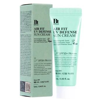 Сонцезахисний крем з Центелою Benton Air Fit UV defense Sun Cream SPF50+/PA++++, мініатюра 12 мл